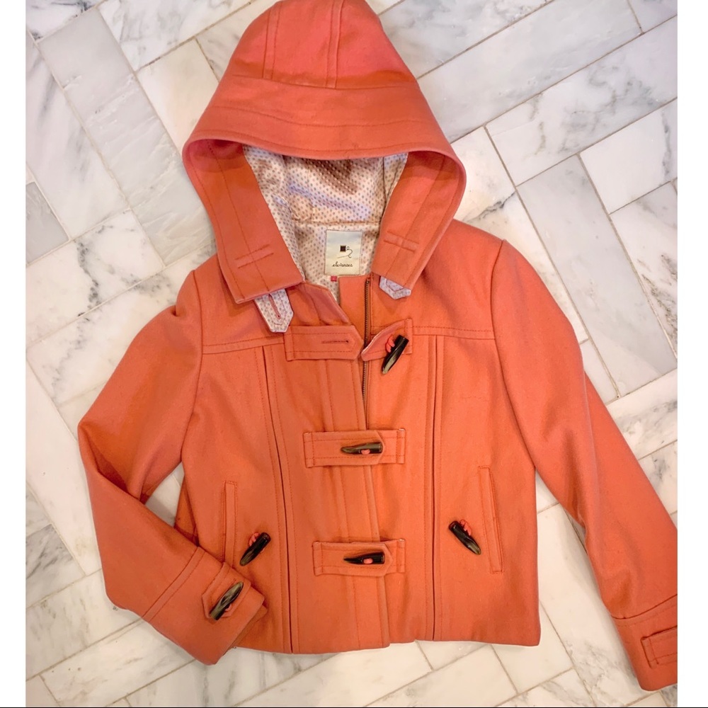 Anthropologie Toggle Pea Coat
